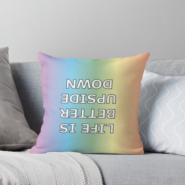 Item preview, Life Is Better Upside Down Rainbow designed and sold by Liv Mor.