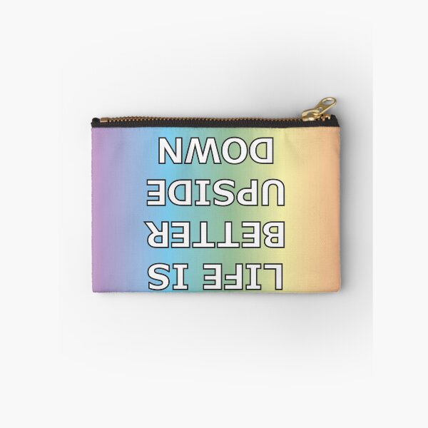 Item preview, Life Is Better Upside Down Rainbow designed and sold by Liv Mor.