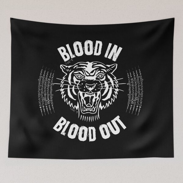 Item preview, Blood In Blood Out Tiger designed and sold by smallowlstudio.