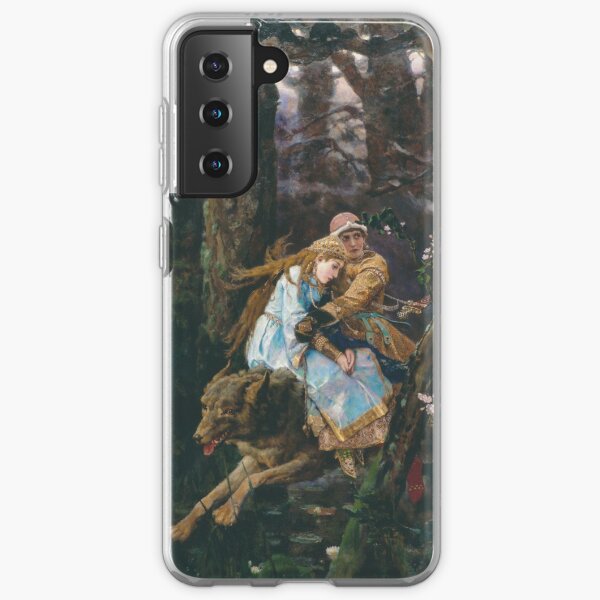 Ivan Tsarevich Riding the Grey Wolf Viktor Vasnetsov Samsung Galaxy Soft Case