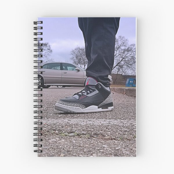 Item preview, AJ 3 Bred Sneaks Portrait on Feet designed and sold by RCPphotography.