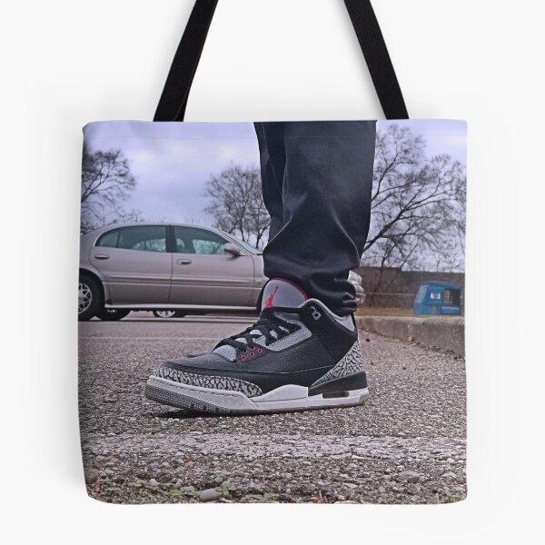 Item preview, AJ 3 Bred Sneaks Portrait on Feet designed and sold by RCPphotography.