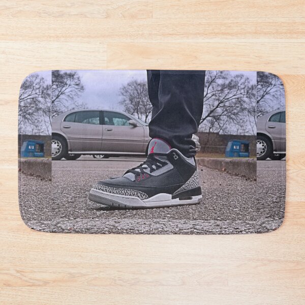 Item preview, AJ 3 Bred Sneaks Portrait on Feet designed and sold by RCPphotography.