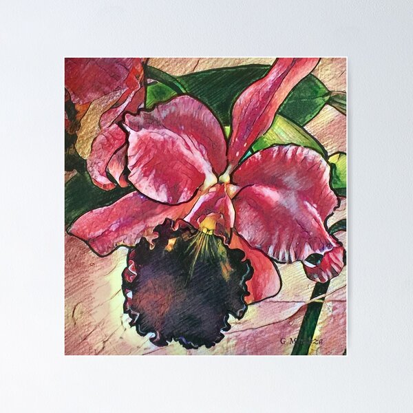 Item preview, SOPHISTICATE ORCHID designed and sold by kogistudio-5.