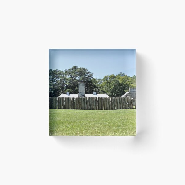 Item preview, 1717 French Fort Toulouse Panorama - Outside Front designed and sold by jtrommer.