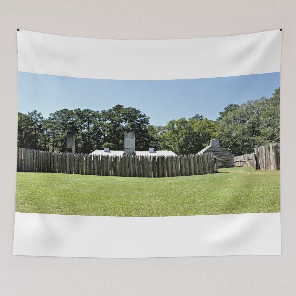 Item preview, 1717 French Fort Toulouse Panorama - Outside Front designed and sold by jtrommer.