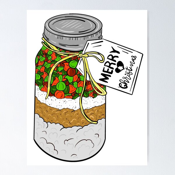 Item preview, Merry Christmas Cookie Jar designed and sold by missmann.