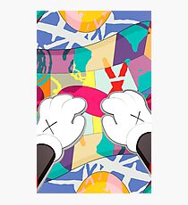 kaws paws 2 mickey Photographic Print