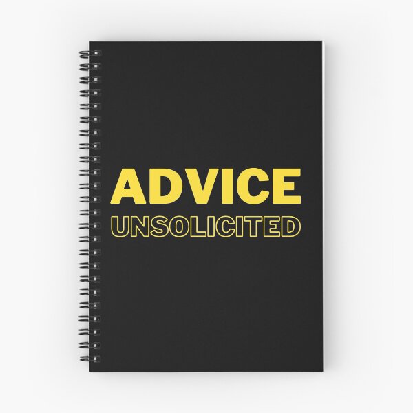 Item preview, Unsolicited advice designed and sold by Arinom.