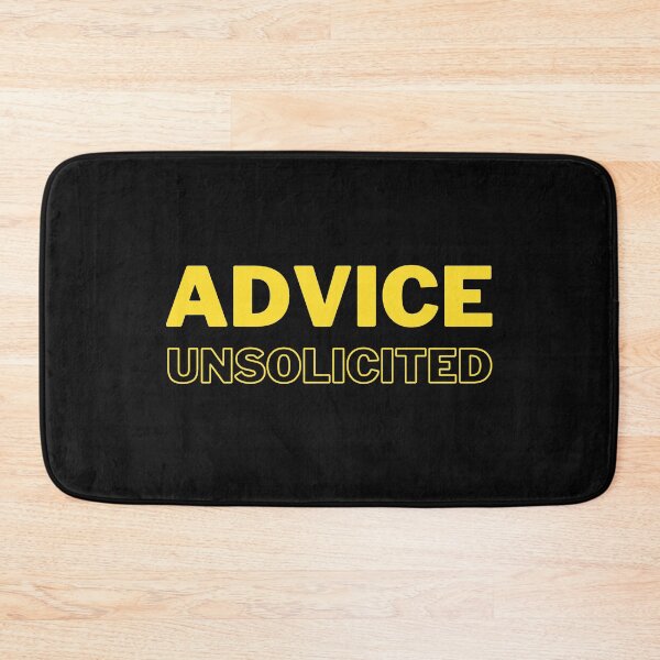 Item preview, Unsolicited advice designed and sold by Arinom.