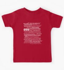 I am your host, your Ghost Host...(White) Kids Tee