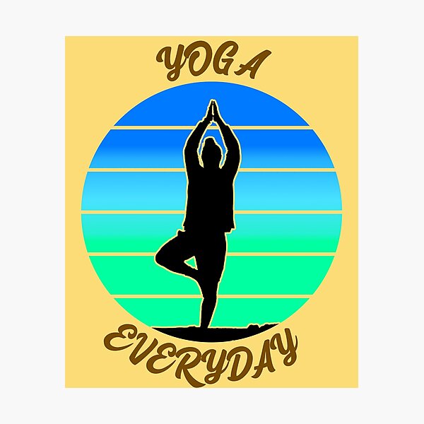 Item preview, Yoga Everyday designed and sold by HappySchnapper.