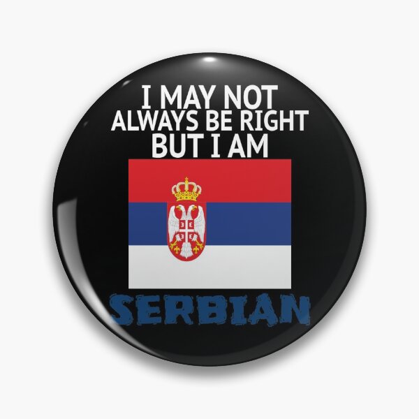 Item preview, I'm Proud To Be Serbian Srbija Flag T Shirt Merch designed and sold by PRINTS2HOT.
