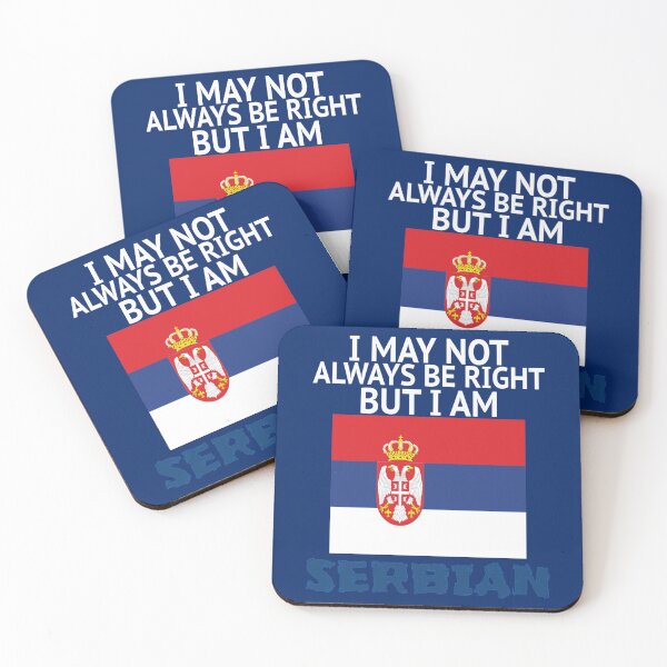 Item preview, I'm Proud To Be Serbian Srbija Flag T Shirt Merch designed and sold by PRINTS2HOT.