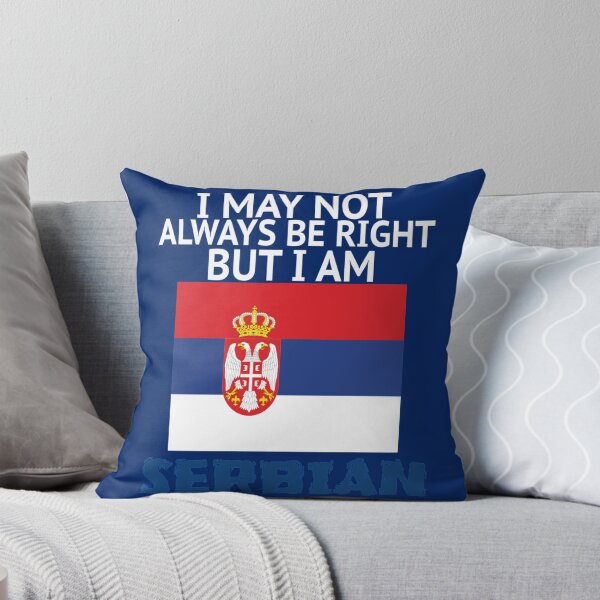 Item preview, I'm Proud To Be Serbian Srbija Flag T Shirt Merch designed and sold by PRINTS2HOT.