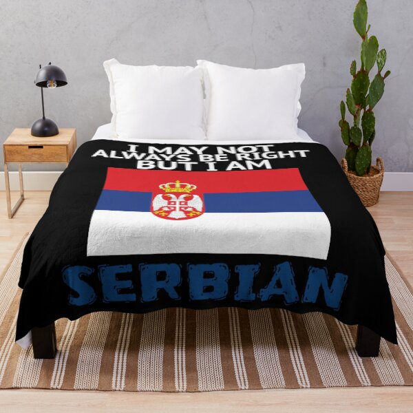 Item preview, I'm Proud To Be Serbian Srbija Flag T Shirt Merch designed and sold by PRINTS2HOT.
