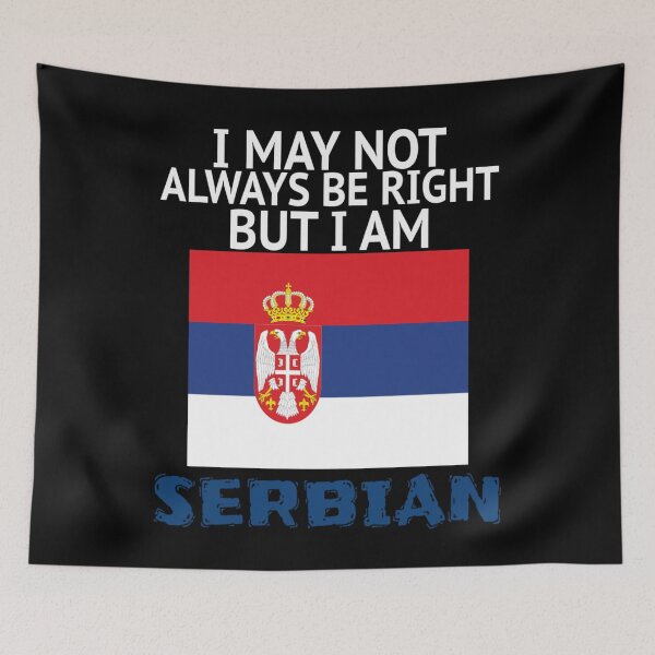 Item preview, I'm Proud To Be Serbian Srbija Flag T Shirt Merch designed and sold by PRINTS2HOT.