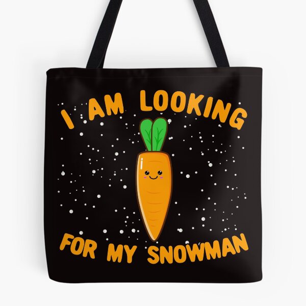 Item preview, I Am Looking For My Snowman - Funny Kawaii Carrot Joke designed and sold by Dan66.
