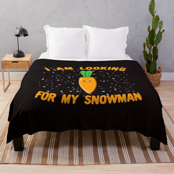 Item preview, I Am Looking For My Snowman - Funny Kawaii Carrot Joke designed and sold by Dan66.