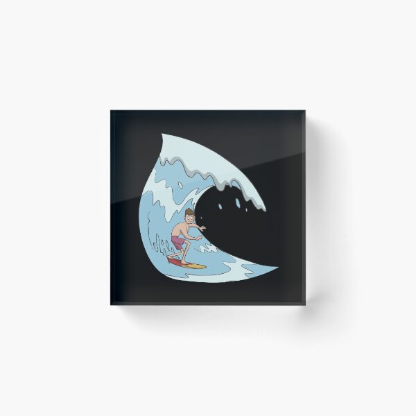 Item preview, Surfer rides the big wave designed and sold by Monkey Ful.