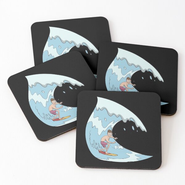 Item preview, Surfer rides the big wave designed and sold by Monkey Ful.