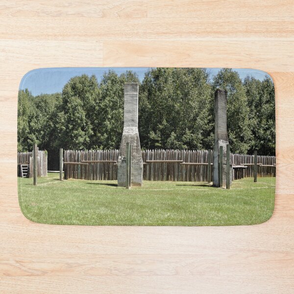 Item preview, 1717 French Fort Toulouse Panorama - Inside Front designed and sold by jtrommer.