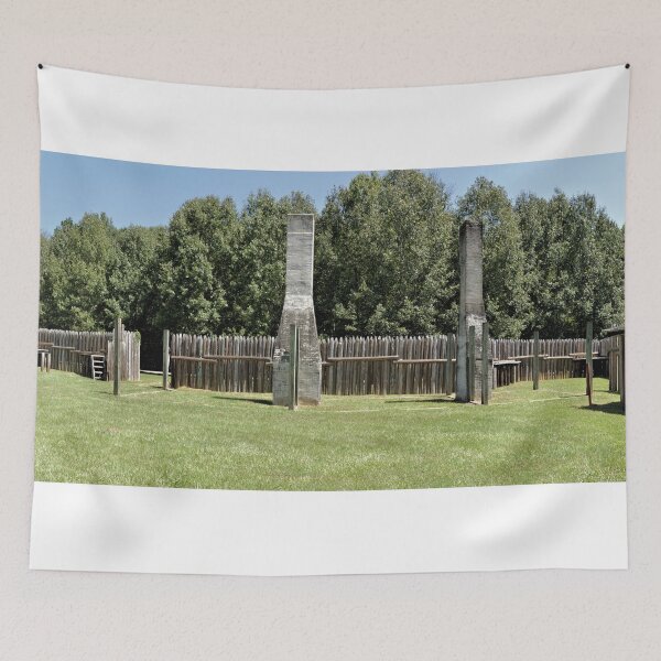 Item preview, 1717 French Fort Toulouse Panorama - Inside Front designed and sold by jtrommer.