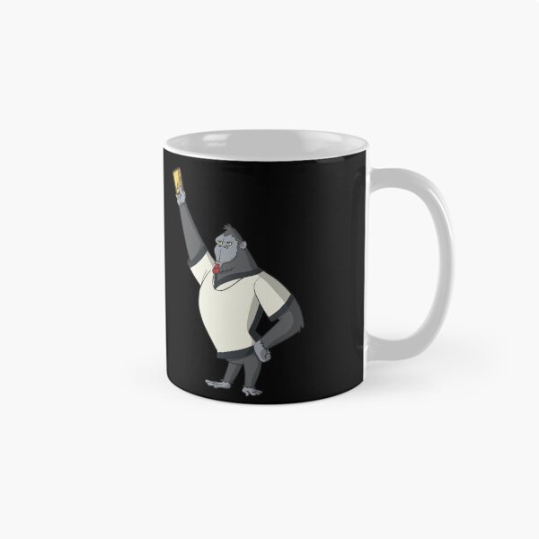 Item preview, Football referee with yellow card designed and sold by Monkey Ful.