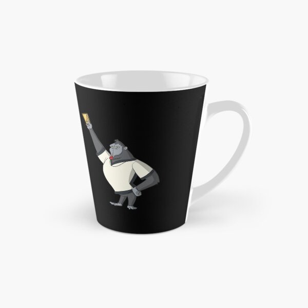Item preview, Football referee with yellow card designed and sold by Monkey Ful.
