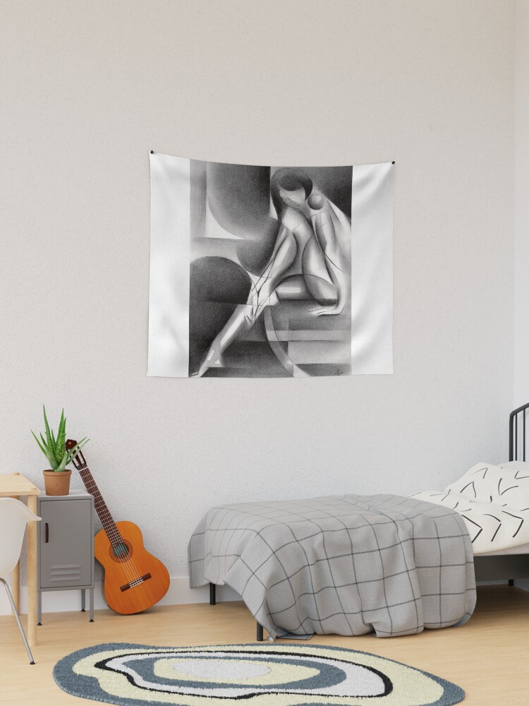 Thumbnail 1 of 3, Tapestry, Roundism – 06-02-18 designed and sold by Corne Akkers.