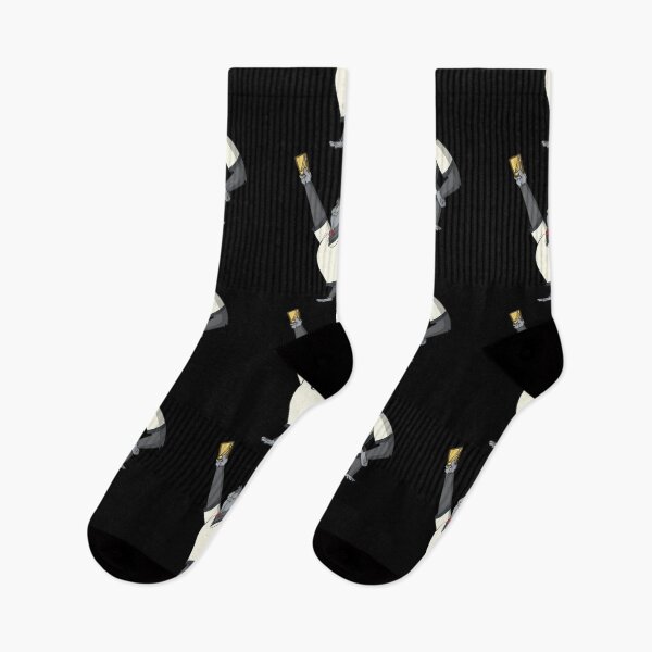 Item preview, Football referee with yellow card designed and sold by Monkey Ful.