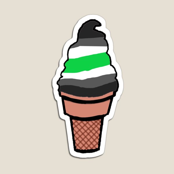 Item preview, Pride Ice Cream - Agender designed and sold by AdrianeTempest.