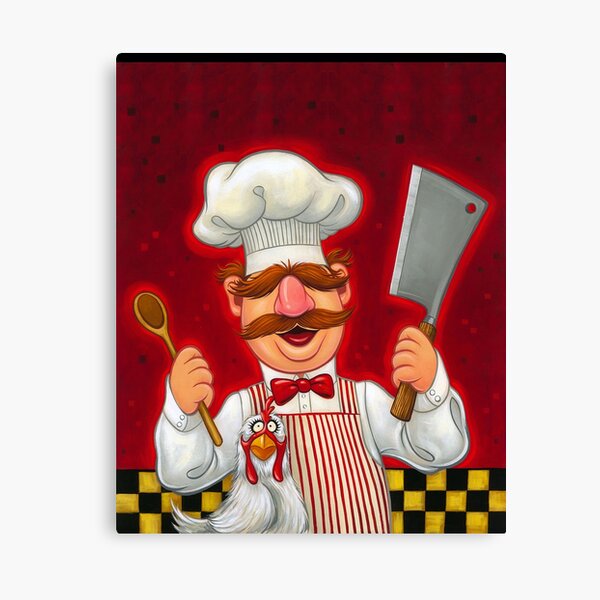 Item preview, Swedish Chef and Chicken designed and sold by Sweet-Toffeedog.
