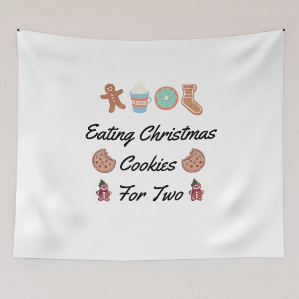 Item preview, Eating christmas cookies for two for kids designed and sold by Aesthynova.