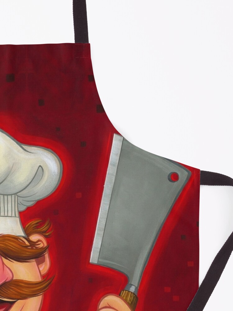 Alternate view of Swedish Chef and Chicken Apron