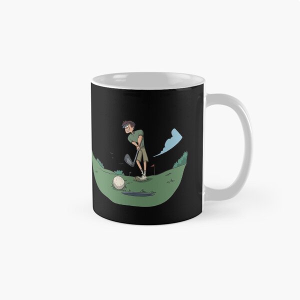 Item preview, Golf player at putting hole designed and sold by Monkey Ful.