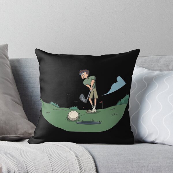 Item preview, Golf player at putting hole designed and sold by Monkey Ful.