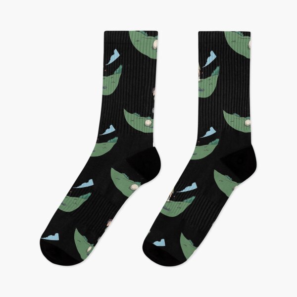 Item preview, Golf player at putting hole designed and sold by Monkey Ful.
