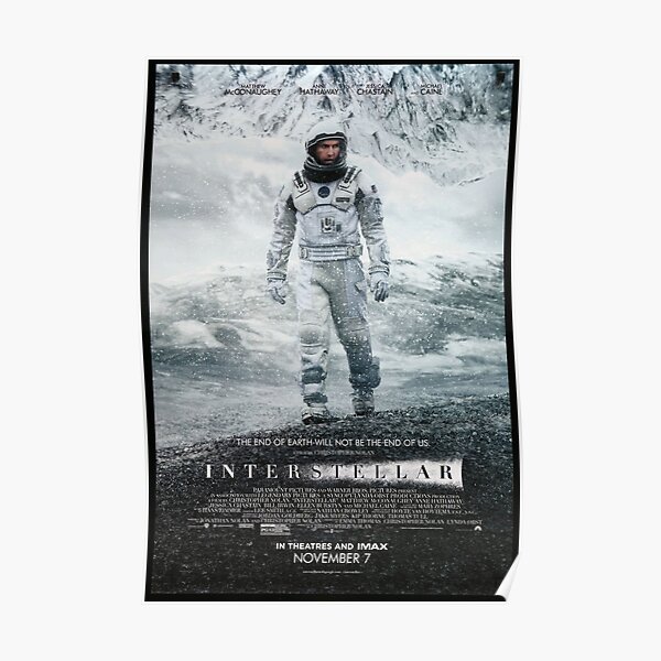 Interstellar Movie Posters Redbubble