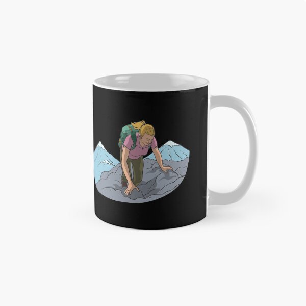 Item preview, Hiking on a ridge in the mountains designed and sold by Monkey Ful.