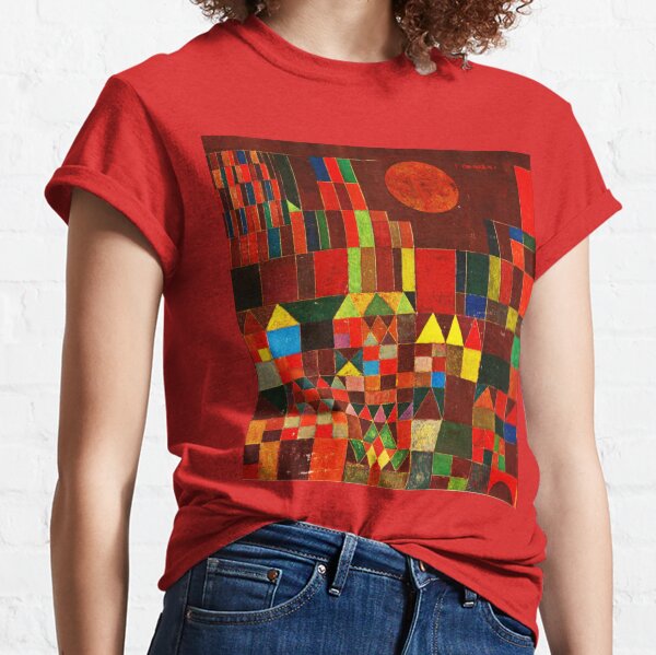 Expressionismus und sein Interesse an Kinderkunst. Stil Expressionismus. Epoche Bauhaus. Genre figurative.check out Farbblockierte Mode und Wohnkultur von Gascondi: Farbblock Paul Klee T-Shirts Classic T-Shirt