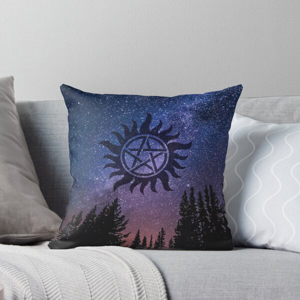 Item preview, anti possession - forest starry night sky designed and sold by lexicolor.