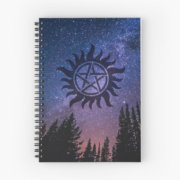 Item preview, anti possession - forest starry night sky designed and sold by lexicolor.