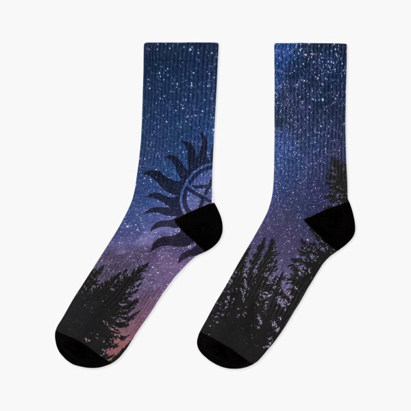 Item preview, anti possession - forest starry night sky designed and sold by lexicolor.