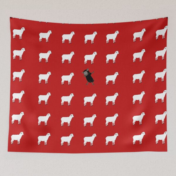Item preview, Black Sheep Dabbing Among White Sheep - Be Different designed and sold by SimplyDeals.