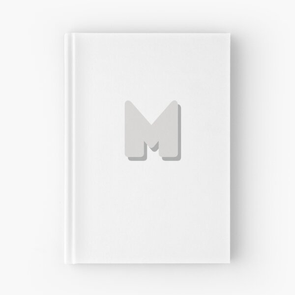 Item preview, Letter M in Grey designed and sold by katiekreates.