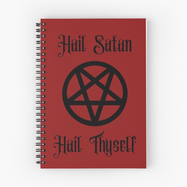 Item preview, Hail Satan, Hail Thyself | Dark Red | Satanic designed and sold by Godstomper.