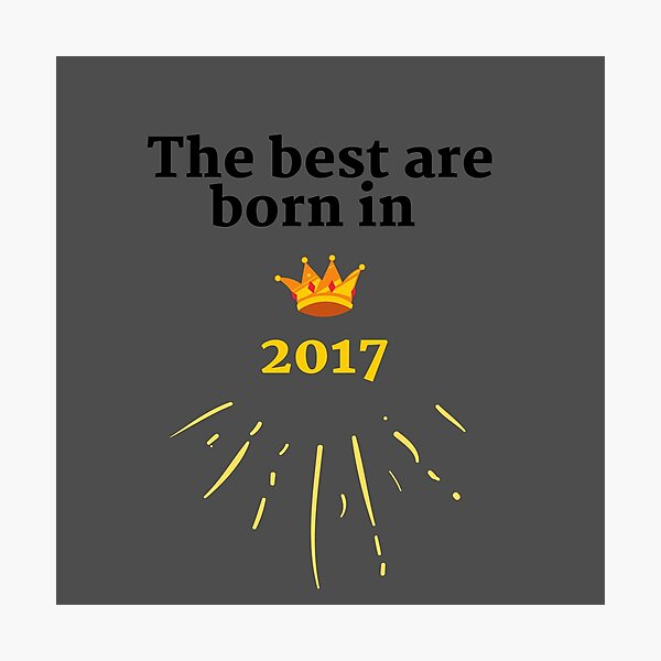 Item preview,  The best were born in 2017 designed and sold by HappinessTrade.