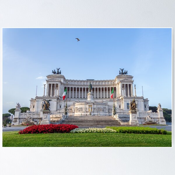 Item preview, Altare della Patria at early morning - Rome, Italy designed and sold by Ulysse Pixel.