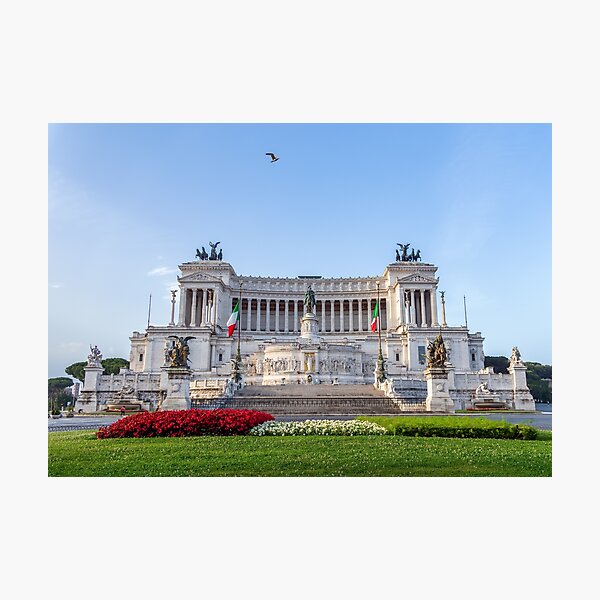 Item preview, Altare della Patria at early morning - Rome, Italy designed and sold by Ulysse Pixel.